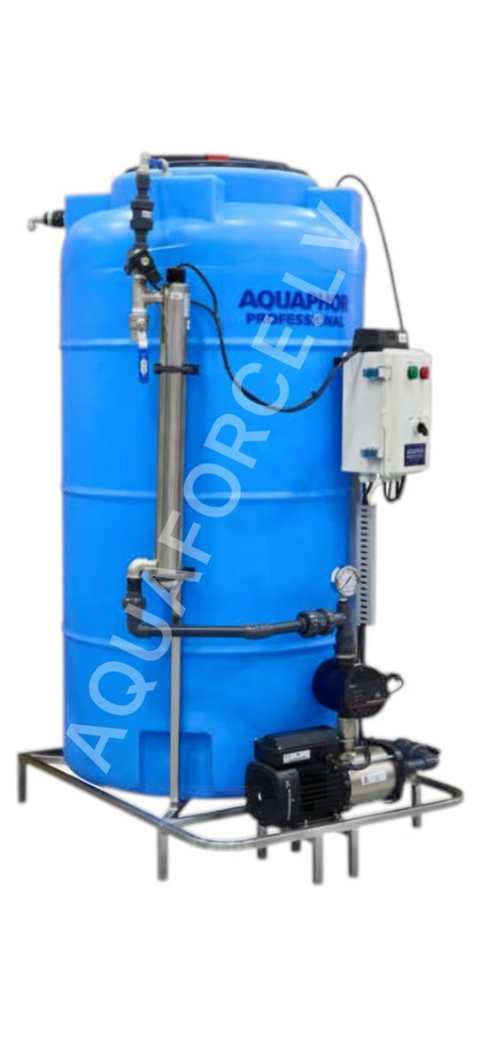 AQUAPHOR PRO RO water supply set 560L (grundfos pump)