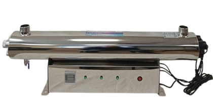 UV Filter 165W AQUAFORCE LUXE STYLE AISI-304 In-Out 1,5" 165W NEW-24 (3*55W) 8,1 T/h with CONTROL BOARD with timer