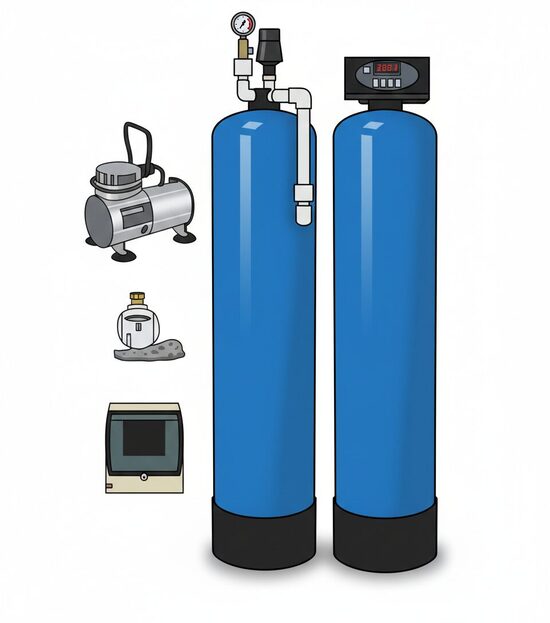 AQUAFORCE AQ-AERO1054-F117Q3 Ūdens aerācijas sistēma